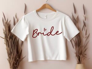 Camisa CropTop «Bride» - S