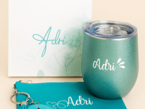 Team Bride Box: Vaso coctelero + cosmetiquera + llavero