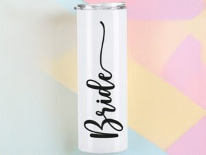 Botella Térmica Skinny Blanco «Bride»