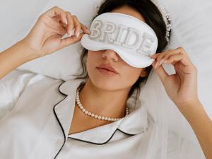 Antifaz Bride Perlas