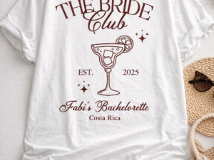 Camisa Overside The Bride Club (vino)