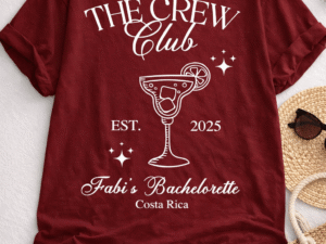 Camisa Overside The Bride Club (Team Bride) Vino
