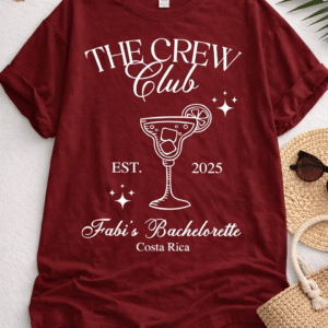 Camisa Overside The Bride Club (Team Bride) Vino