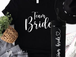 Combo Skinny: Team Bride Camisa + botella Skinny