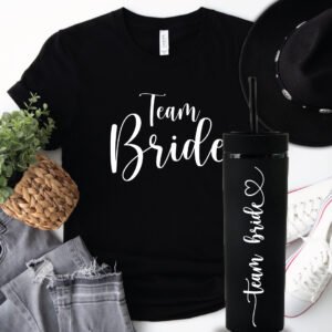Combo Skinny: Team Bride Camisa + botella Skinny