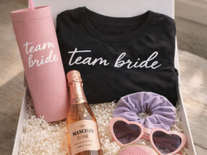 Caja especial TeamBride + Mini Vino