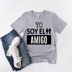 Camisa Gris «Yo soy el Amigo»