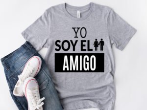 Camisa Gris «Yo soy el Amigo»