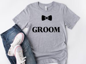 Camisa Gris «Groom Corbatin»