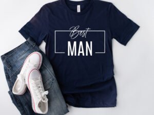 Camisa Azul «The Best Man»