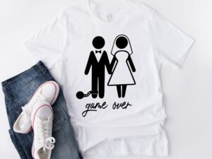 Camisa Blanca «Groom» Gam Over