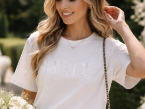 Camisa Blanca «Bride» Bordada